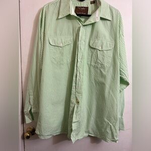 Walls Button Up Shirt‎ Long Sleeve Ranch Wear Western Rodeo Size XL